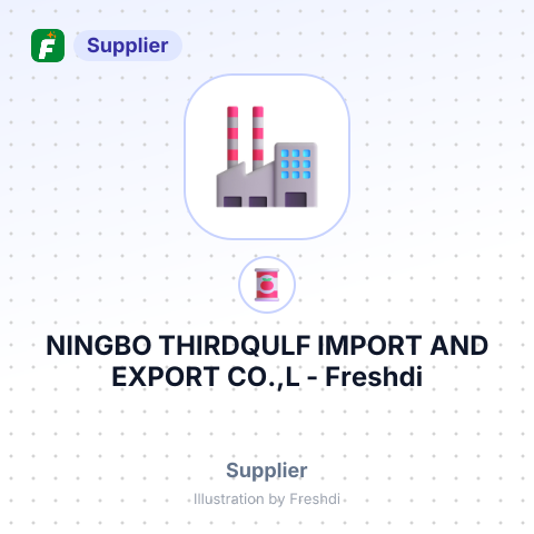 NINGBO THIRDQULF IMPORT AND EXPORT CO.,L – summary card, no photo uploaded yet