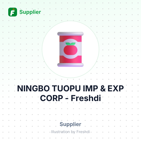 NINGBO TUOPU IMP & EXP CORP – summary card, no photo uploaded yet