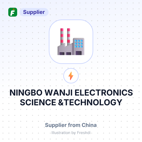 NINGBO WANJI ELECTRONICS SCIENCE &TECHNOLOGY – summary card, no photo uploaded yet