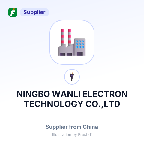 NINGBO WANLI ELECTRON TECHNOLOGY CO.,LTD – summary card, no photo uploaded yet
