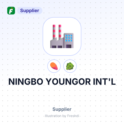 NINGBO YOUNGOR INT'L – summary card, no photo uploaded yet