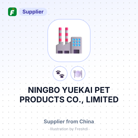NINGBO YUEKAI PET PRODUCTS CO., LIMITED – summary card, no photo uploaded yet