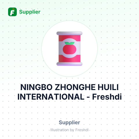 NINGBO ZHONGHE HUILI INTERNATIONAL – summary card, no photo uploaded yet
