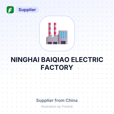 NINGHAI BAIQIAO ELECTRIC FACTORY – summary card, no photo uploaded yet