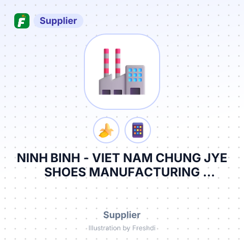 NINH BINH - VIET NAM CHUNG JYE SHOES MANUFACTURING COMPANY LIMITED – summary card, no photo uploaded yet