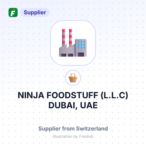 NINJA FOODSTUFF (L.L.C) DUBAI, UAE – summary card, no photo uploaded yet