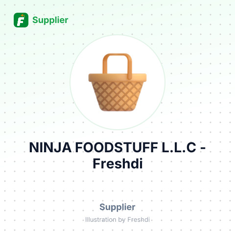 NINJA FOODSTUFF L.L.C – summary card, no photo uploaded yet