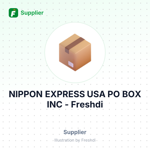 NIPPON EXPRESS USA PO BOX INC – summary card, no photo uploaded yet
