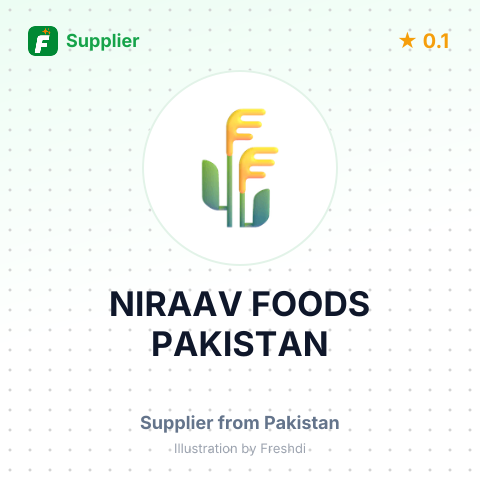 NIRAAV FOODS PAKISTAN – summary card, no photo uploaded yet