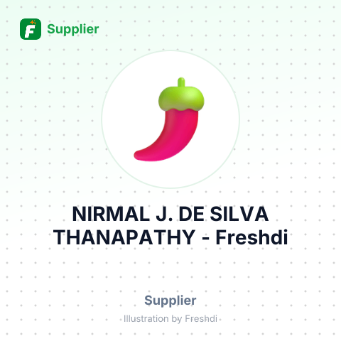 NIRMAL J. DE SILVA THANAPATHY – summary card, no photo uploaded yet
