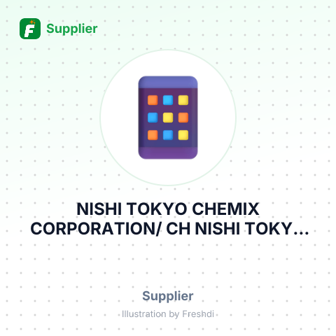 NISHI TOKYO CHEMIX CORPORATION/ CH NISHI TOKYO CHEMIX CORPORATION – summary card, no photo uploaded yet