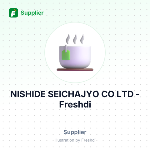 NISHIDE SEICHAJYO CO LTD – summary card, no photo uploaded yet