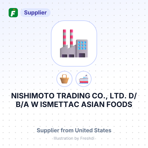 NISHIMOTO TRADING CO., LTD. D/B/A W ISMETTAC  ASIAN FOODS – summary card, no photo uploaded yet