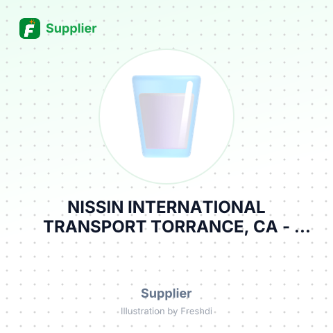 NISSIN INTERNATIONAL TRANSPORT TORRANCE, CA – summary card, no photo uploaded yet
