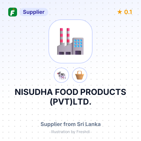 NISUDHA FOOD PRODUCTS (PVT)LTD. – summary card, no photo uploaded yet