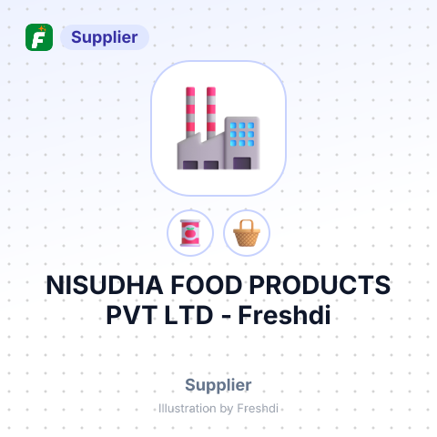 NISUDHA FOOD PRODUCTS PVT LTD – summary card, no photo uploaded yet
