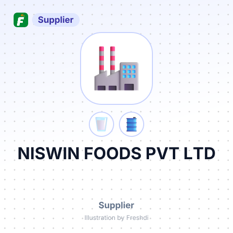NISWIN FOODS PVT LTD – summary card, no photo uploaded yet