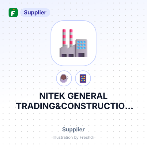NITEK GENERAL TRADING&CONSTRUCTION CO LTD – summary card, no photo uploaded yet