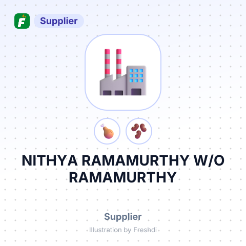 NITHYA RAMAMURTHY W/O RAMAMURTHY – summary card, no photo uploaded yet