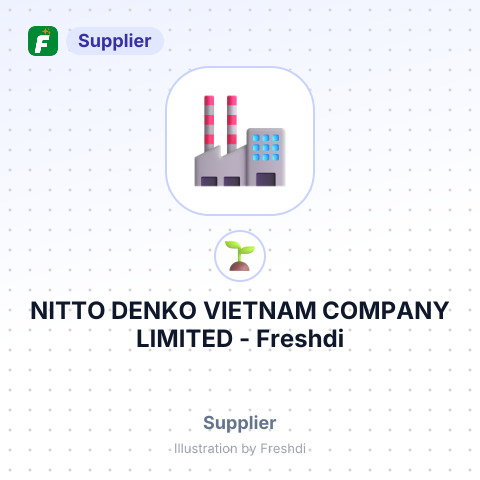 NITTO DENKO VIETNAM COMPANY LIMITED – summary card, no photo uploaded yet