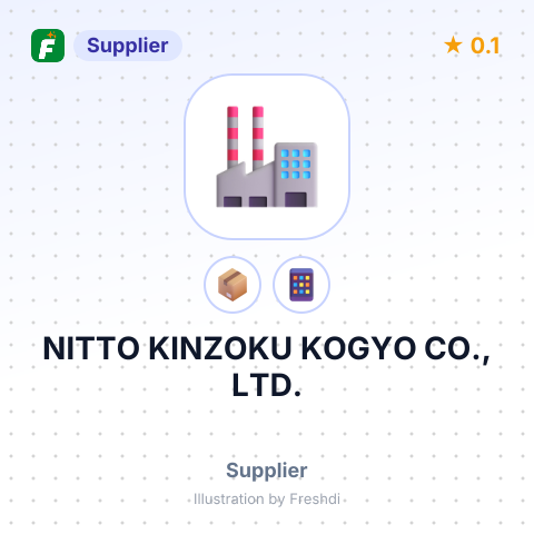 NITTO KINZOKU KOGYO CO., LTD. – summary card, no photo uploaded yet