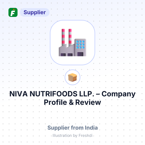 NIVA NUTRIFOODS LLP. – summary card, no photo uploaded yet