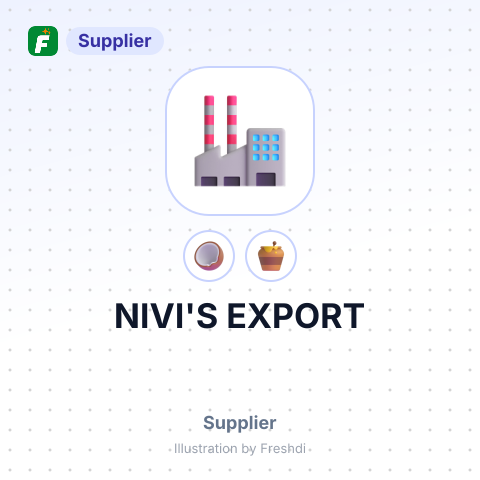 NIVI'S EXPORT – summary card, no photo uploaded yet
