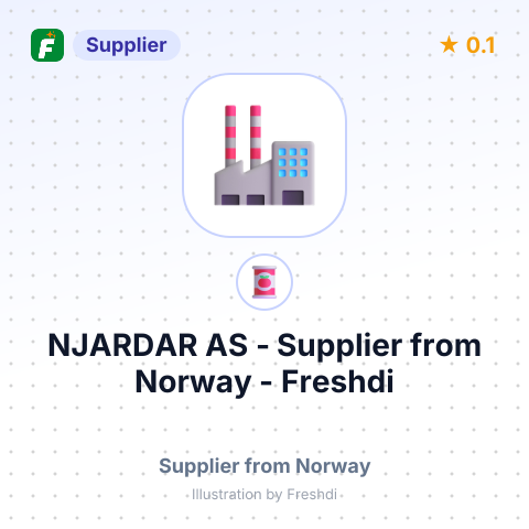 NJARDAR AS – summary card, no photo uploaded yet