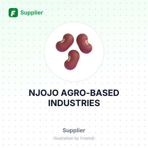 NJOJO AGRO-BASED INDUSTRIES – summary card, no photo uploaded yet