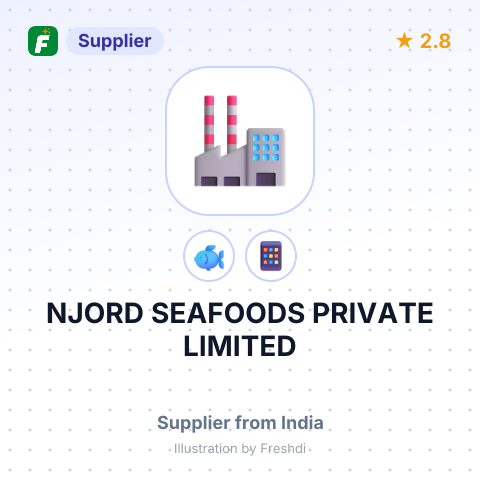 NJORD SEAFOODS PRIVATE LIMITED – summary card, no photo uploaded yet
