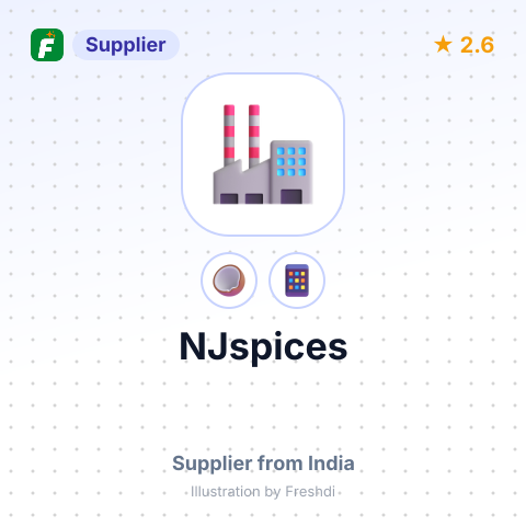 NJspices – summary card, no photo uploaded yet