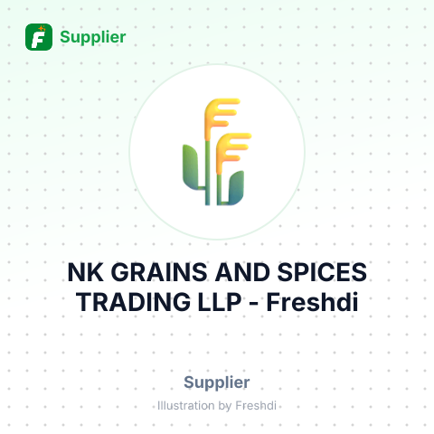 NK GRAINS AND SPICES TRADING LLP – summary card, no photo uploaded yet