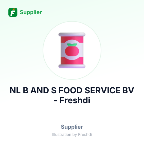 NL B AND S FOOD SERVICE BV – summary card, no photo uploaded yet
