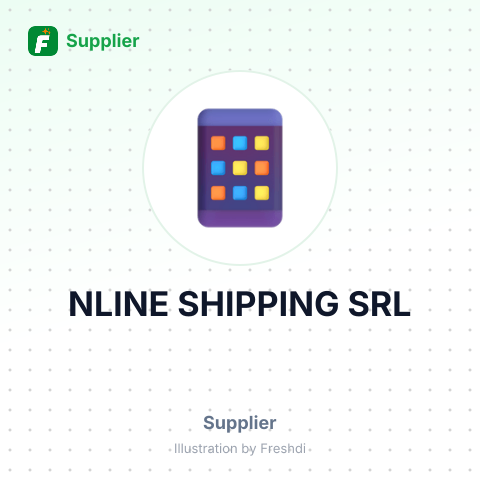 NLINE SHIPPING SRL – summary card, no photo uploaded yet