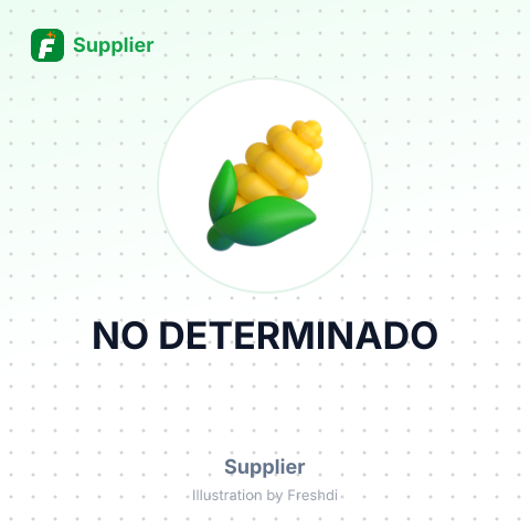 NO DETERMINADO – summary card, no photo uploaded yet