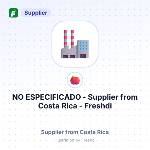 NO ESPECIFICADO – summary card, no photo uploaded yet
