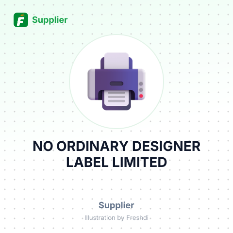 NO ORDINARY DESIGNER LABEL LIMITED – summary card, no photo uploaded yet