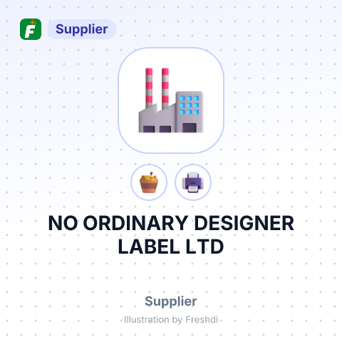 NO ORDINARY DESIGNER LABEL LTD – summary card, no photo uploaded yet