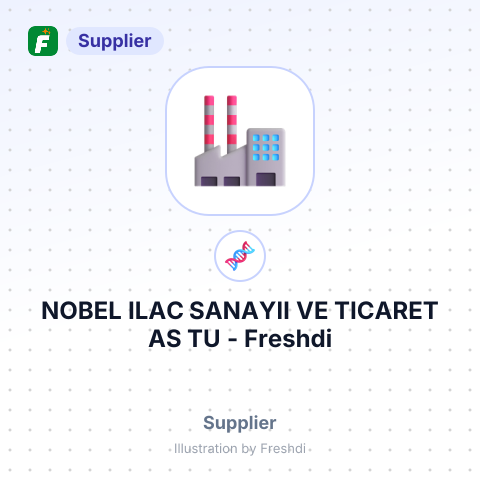 NOBEL ILAC SANAYII VE TICARET AS TU – summary card, no photo uploaded yet