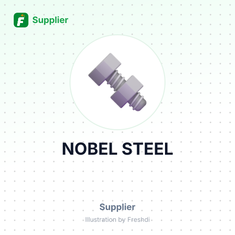 NOBEL STEEL – summary card, no photo uploaded yet
