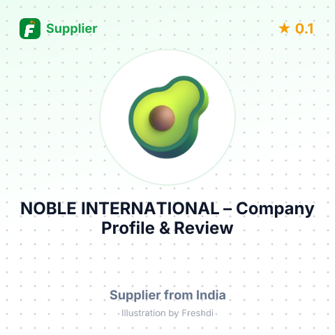 NOBLE INTERNATIONAL – summary card, no photo uploaded yet