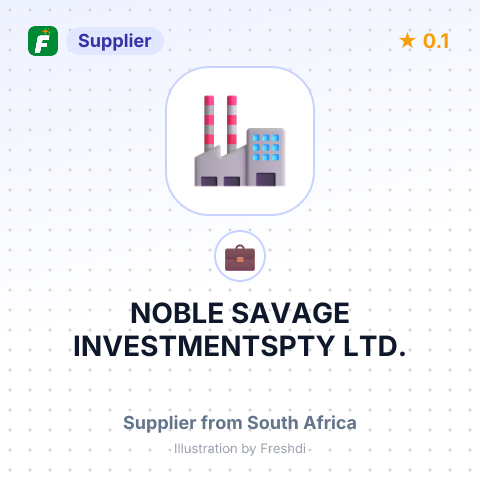 NOBLE SAVAGE INVESTMENTSPTY LTD. – summary card, no photo uploaded yet