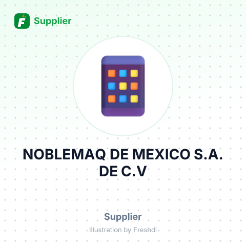 NOBLEMAQ DE MEXICO S.A. DE C.V – summary card, no photo uploaded yet