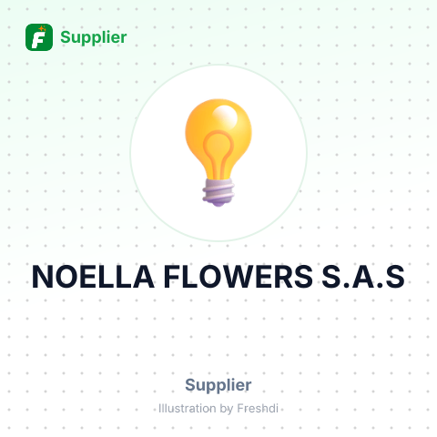 NOELLA FLOWERS S.A.S – summary card, no photo uploaded yet