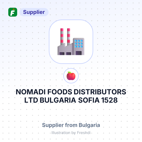 NOMADI FOODS DISTRIBUTORS LTD BULGARIA SOFIA 1528 CAPITAN SIMEON PETROV 17 – summary card, no photo uploaded yet