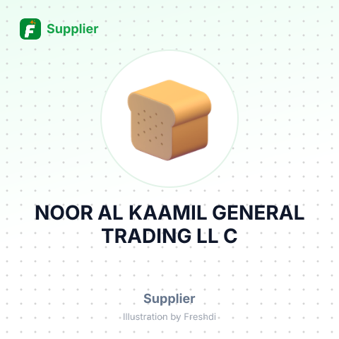 NOOR AL KAAMIL GENERAL TRADING LL C – summary card, no photo uploaded yet
