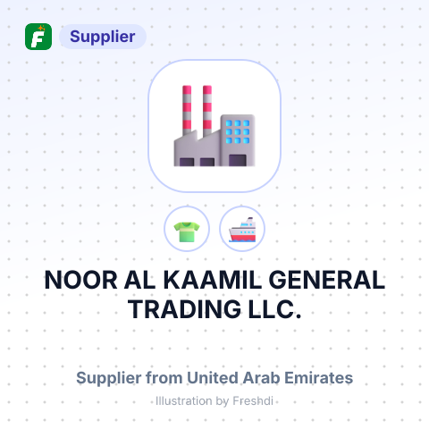 NOOR AL KAAMIL GENERAL TRADING LLC. – summary card, no photo uploaded yet
