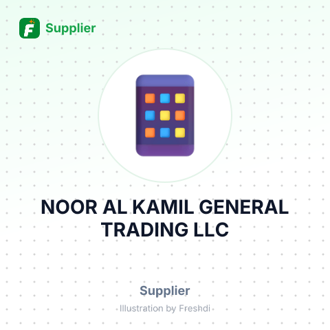 NOOR AL KAMIL GENERAL TRADING LLC – summary card, no photo uploaded yet