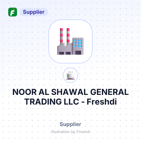 NOOR AL SHAWAL GENERAL TRADING LLC – summary card, no photo uploaded yet