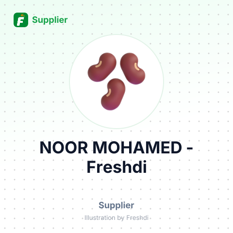 NOOR MOHAMED – summary card, no photo uploaded yet
